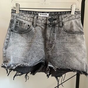 One Teaspoon high waste Bonita Jean shorts. Size 26, good condition.